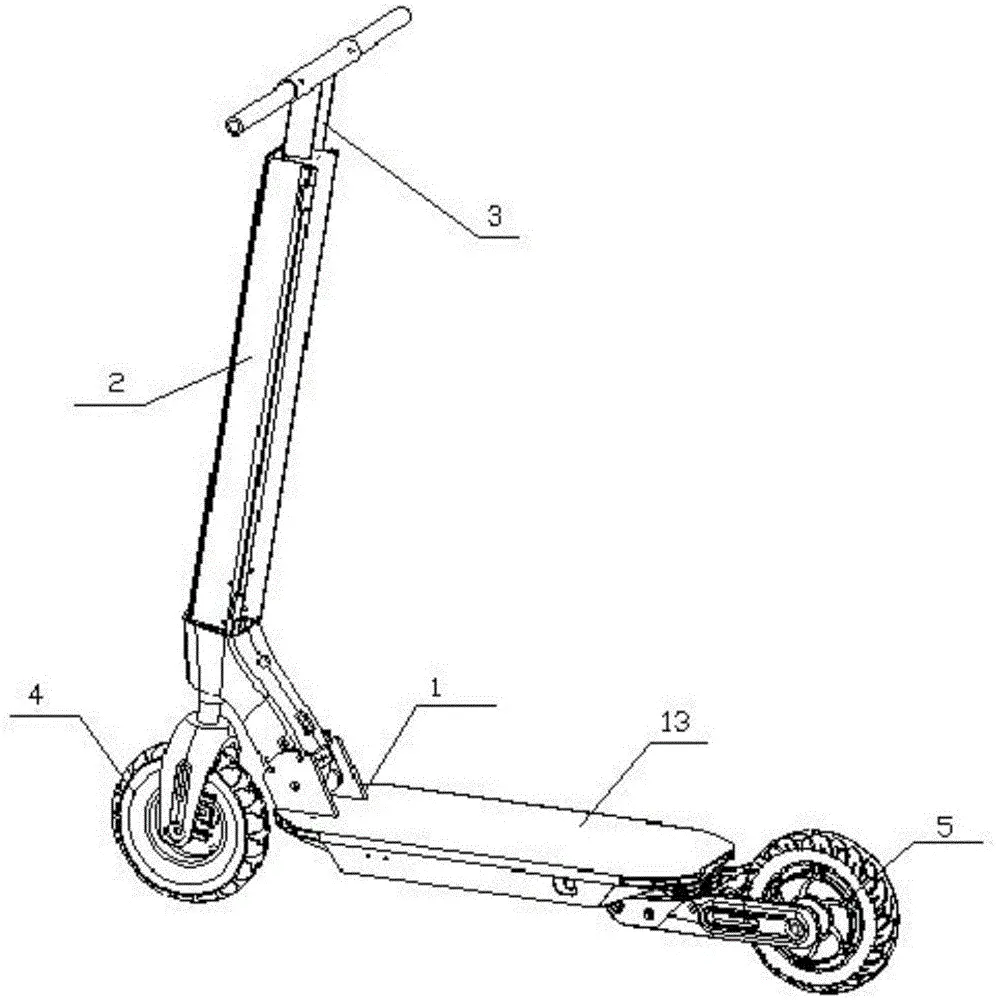 What are the specific requirements of the EN standard for the battery of electric scooters?