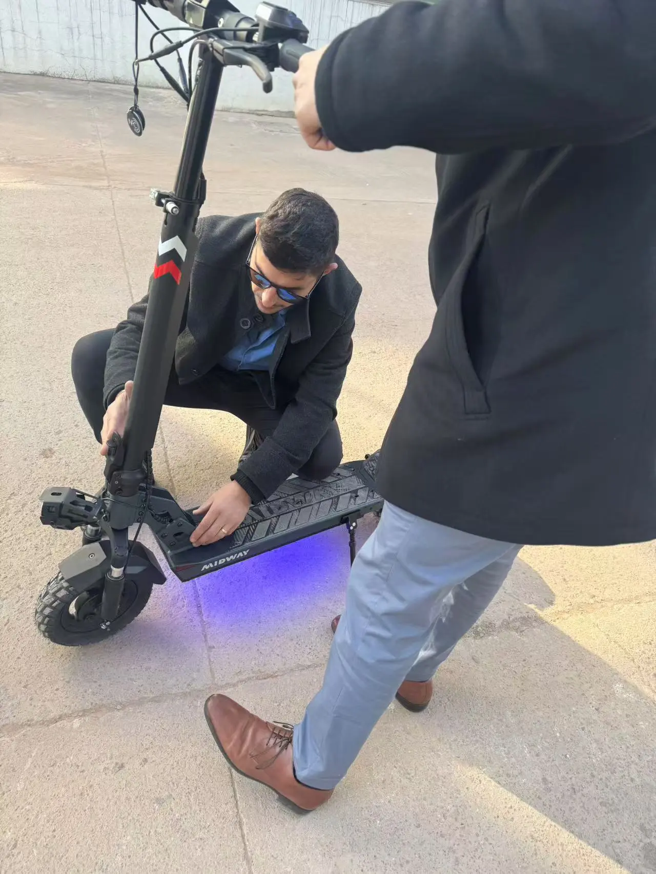 Client Visit and Testing of Our Latest Electric Scooter